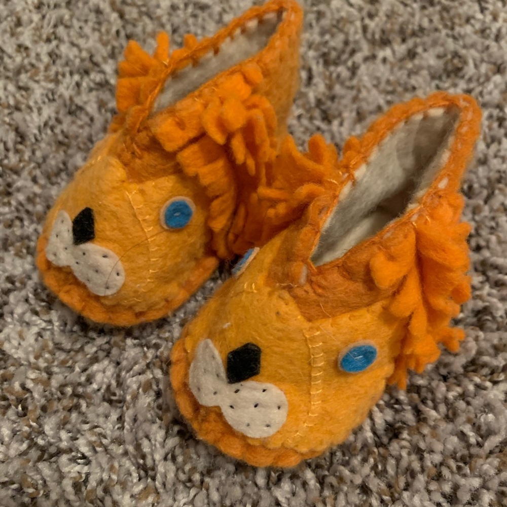 Lion Slippers
